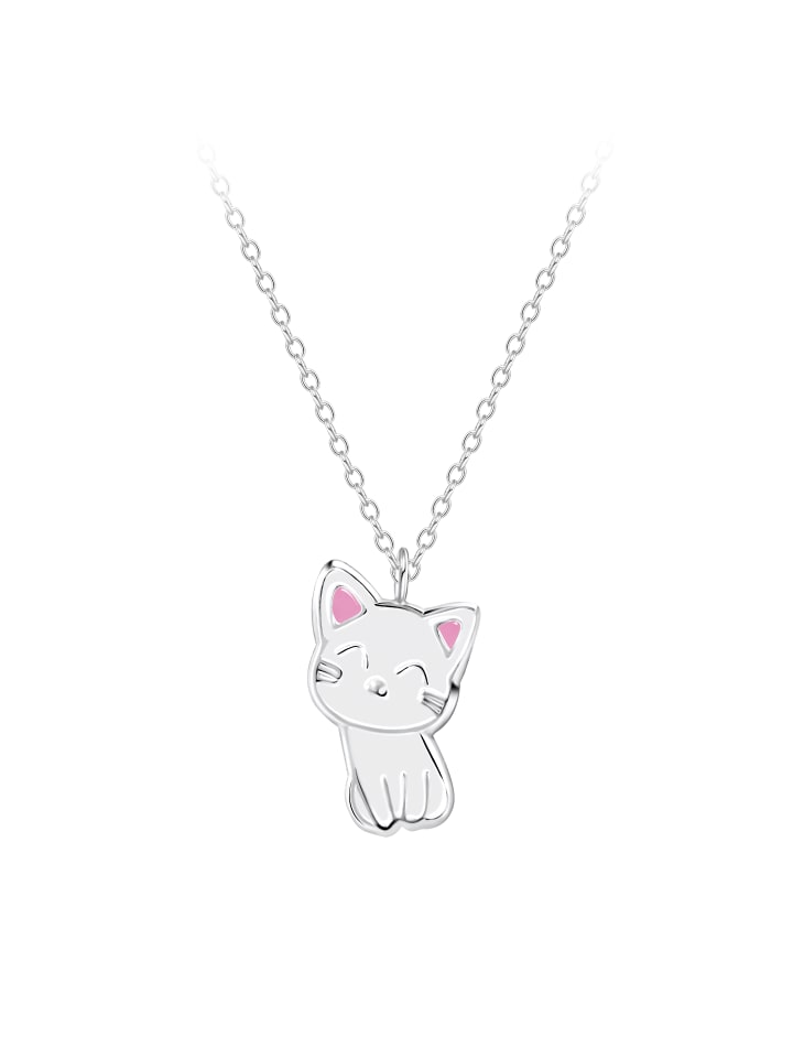 Alexander York Kinder-Schmuckset KATZE in 925 Sterling Silber, 4-tlg.  günstig kaufen onesize