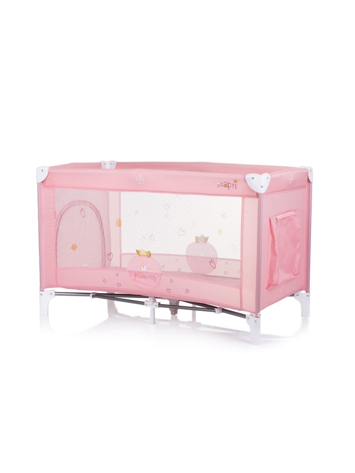 Chipolino Reisebett Capri Tragetasche in rosa günstig kaufen 60x120 cm