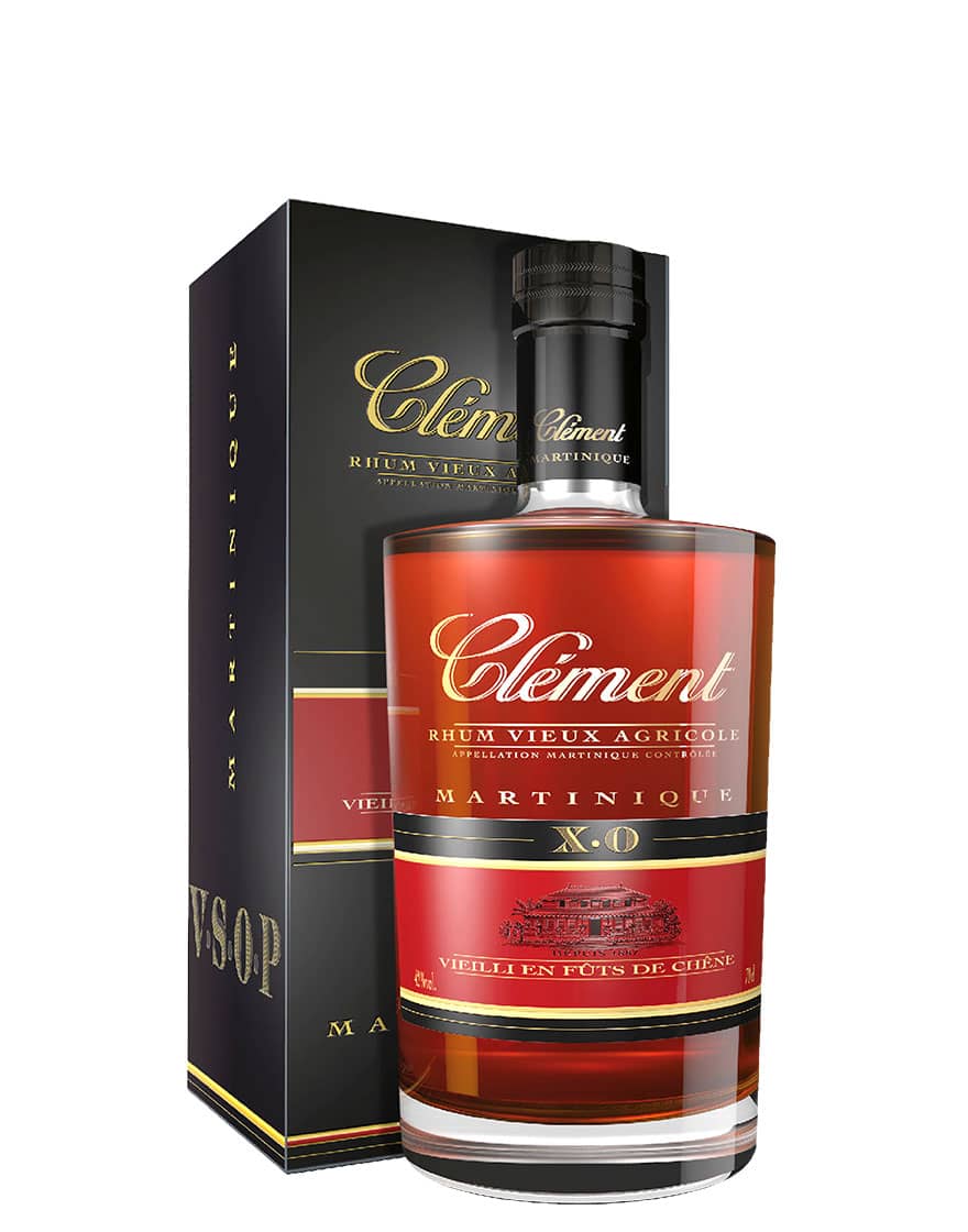 Martinique AOC XO Rhum Vieux Agricole Clément 0,7 ℓ, En Étui