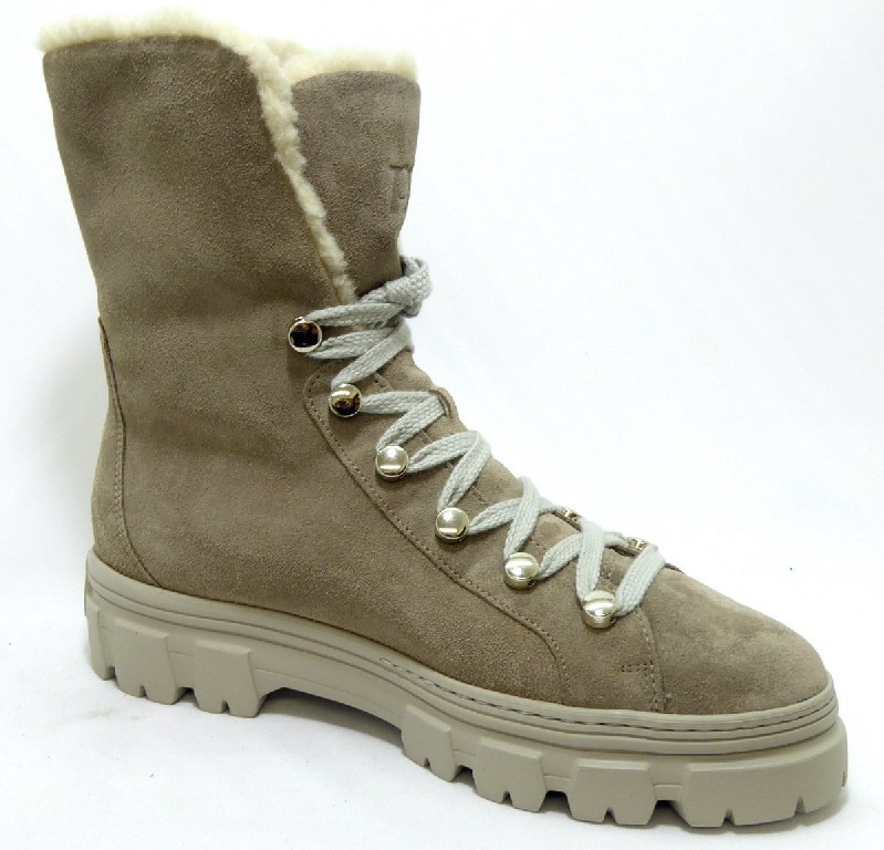 PAUL GREEN Stiefeletten grau  stone