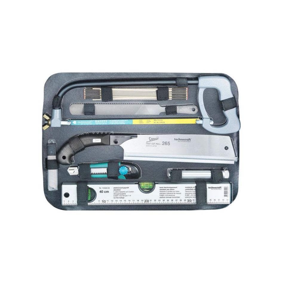 Technocraft 663188 ABS Walizka narzędziowa PRO CHROMOWANE DREWNO 116-częściowa