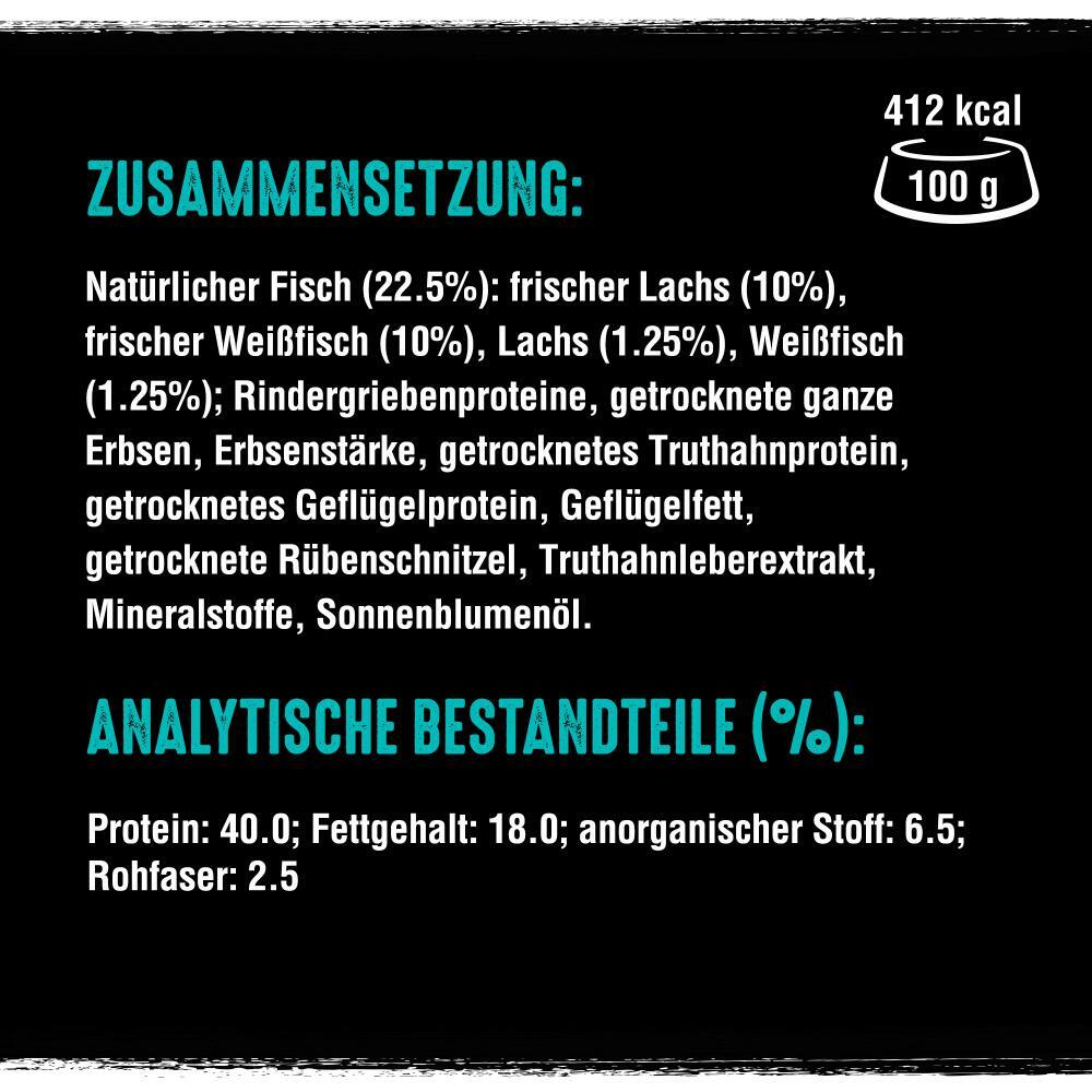 CRAVE Trockenfutter CRAVE mit Lachs und Weißfisch 750 g
