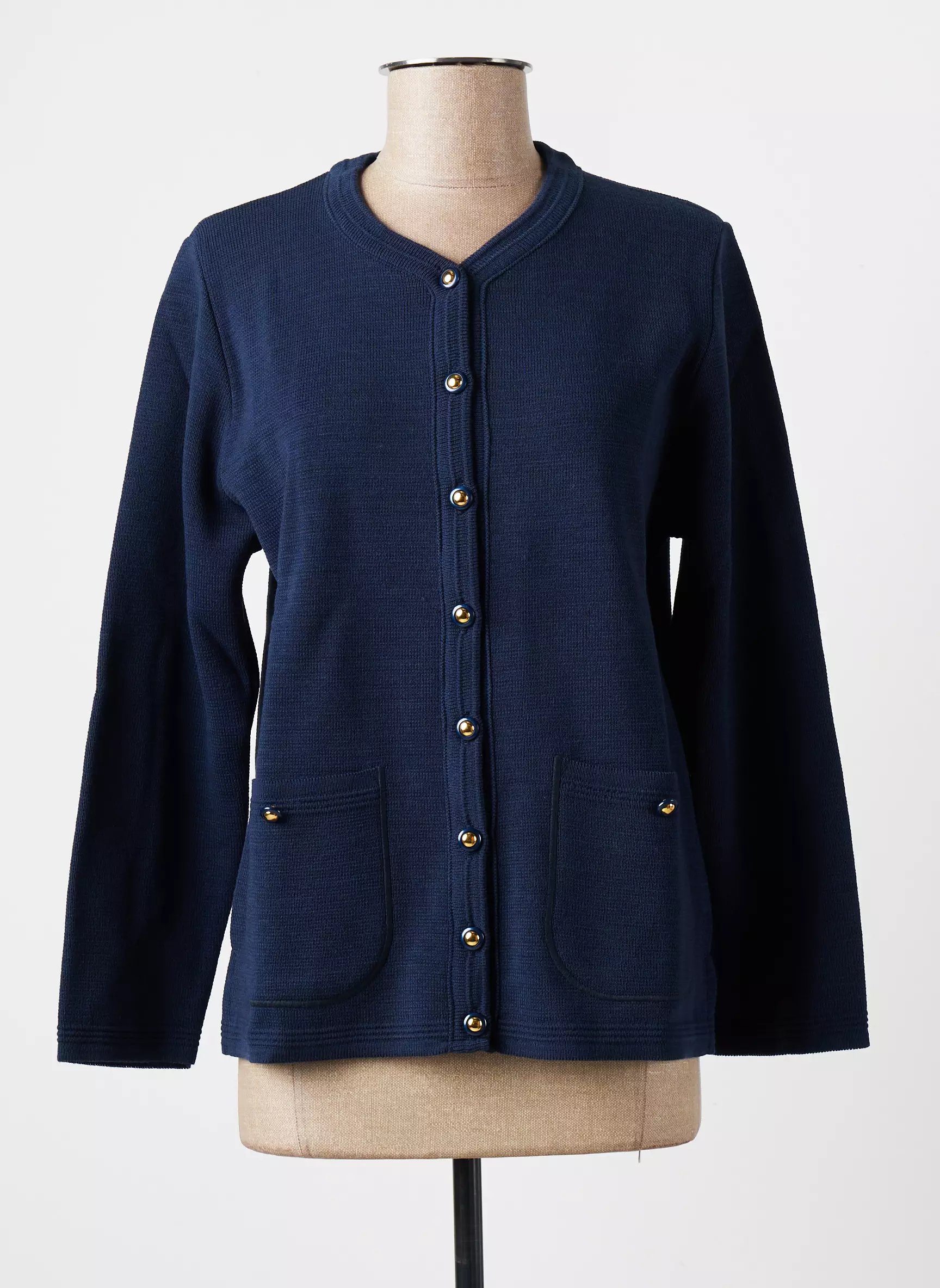 Plurielles Cardigans Femme couleur bleu