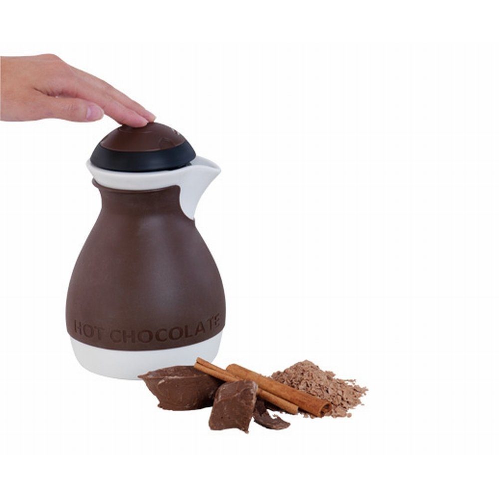 chef'n Milchaufschäumer Chef'n 102-405-155 Hot Chocolate Pot Schokoladenaufschäumer