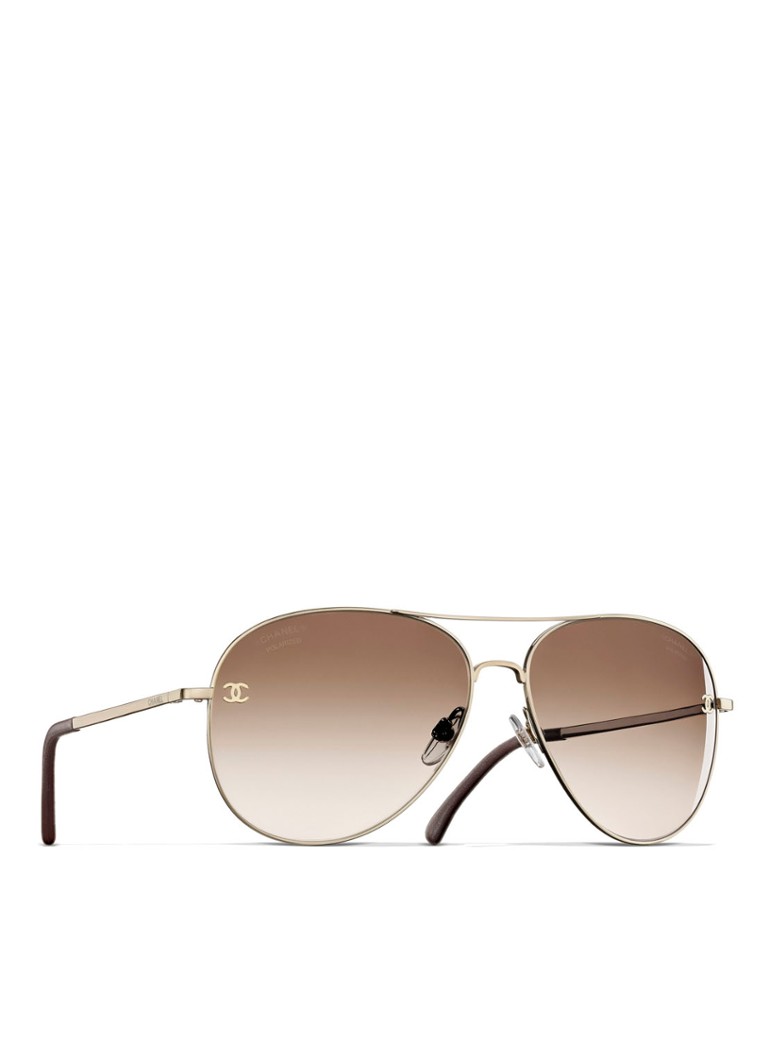 Okulary przeciwsłoneczne CHANEL PILOT
