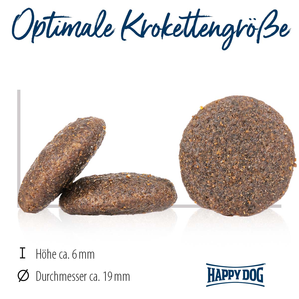 Schmackhaftes, getreidefreies Hunde-Trockenfutter mit hohem Fleischanteil.