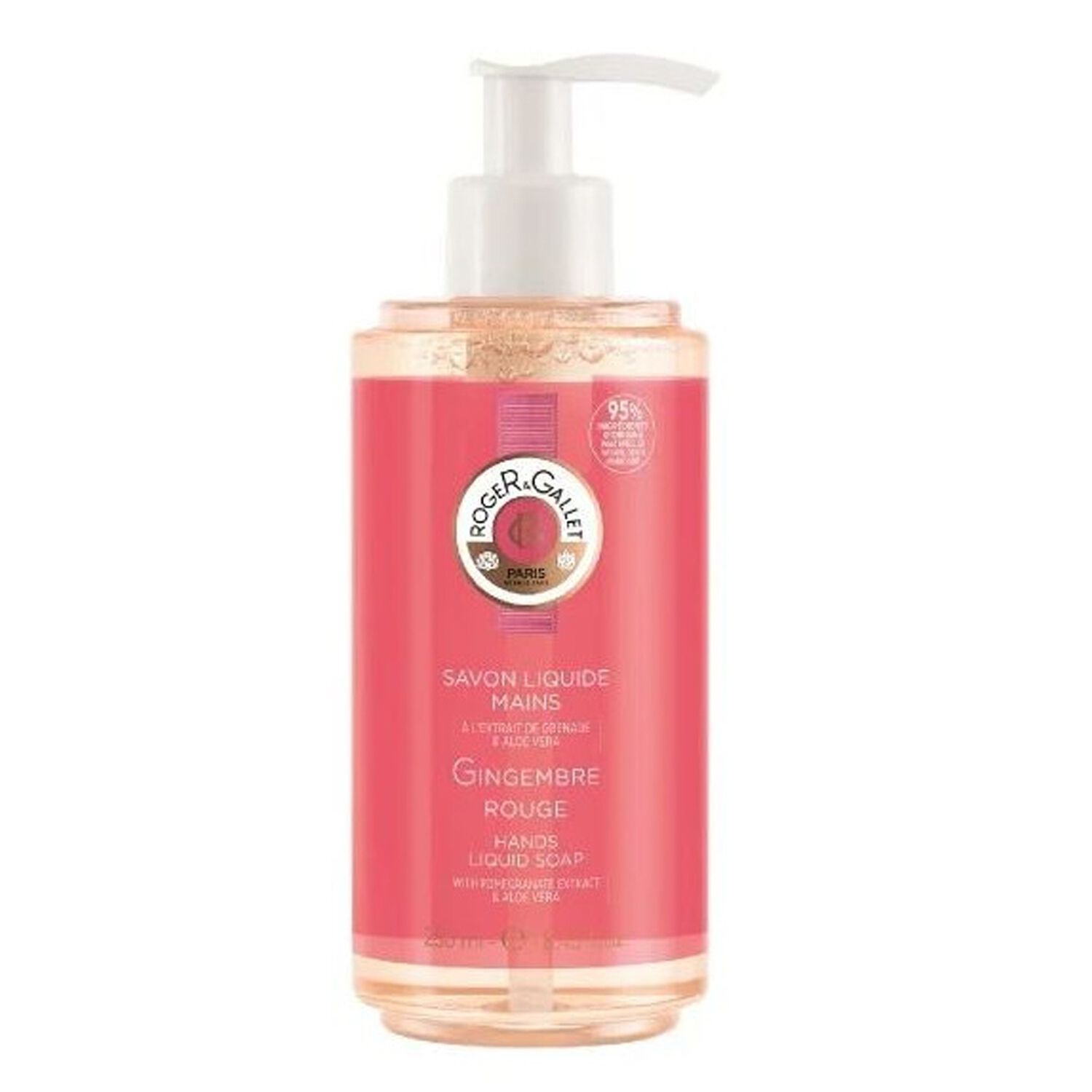 Roger&Gallet Gingembre Rouge Savon Liquide Mains
