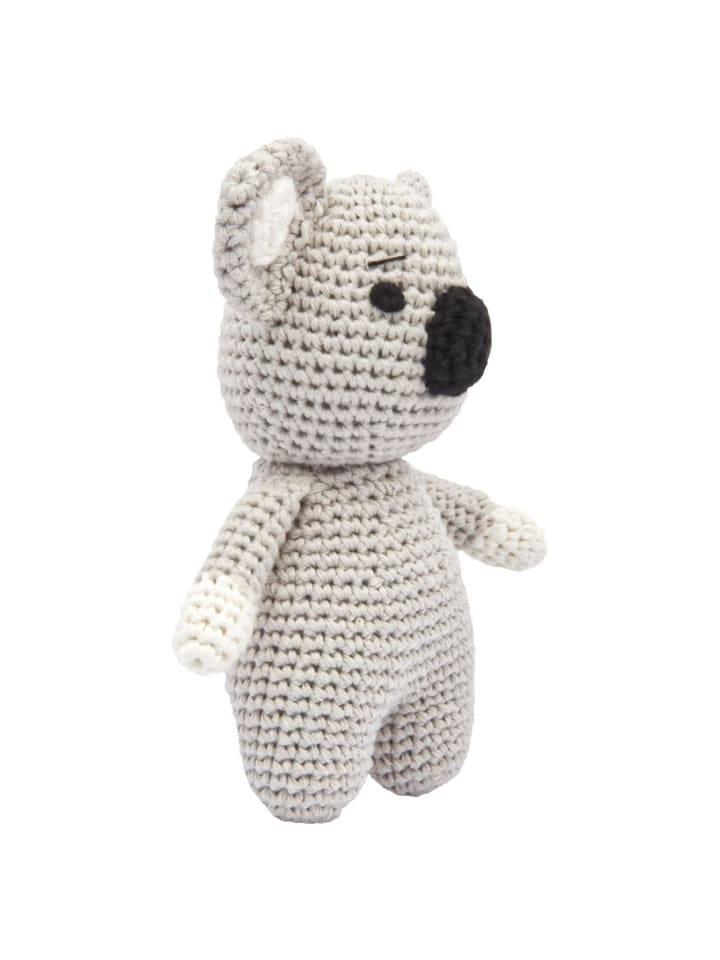 miniHeld Handgestrickter Koala zur Geburt oder Babyparty aus Baumwolle 0 Monate günstig kaufen onesize