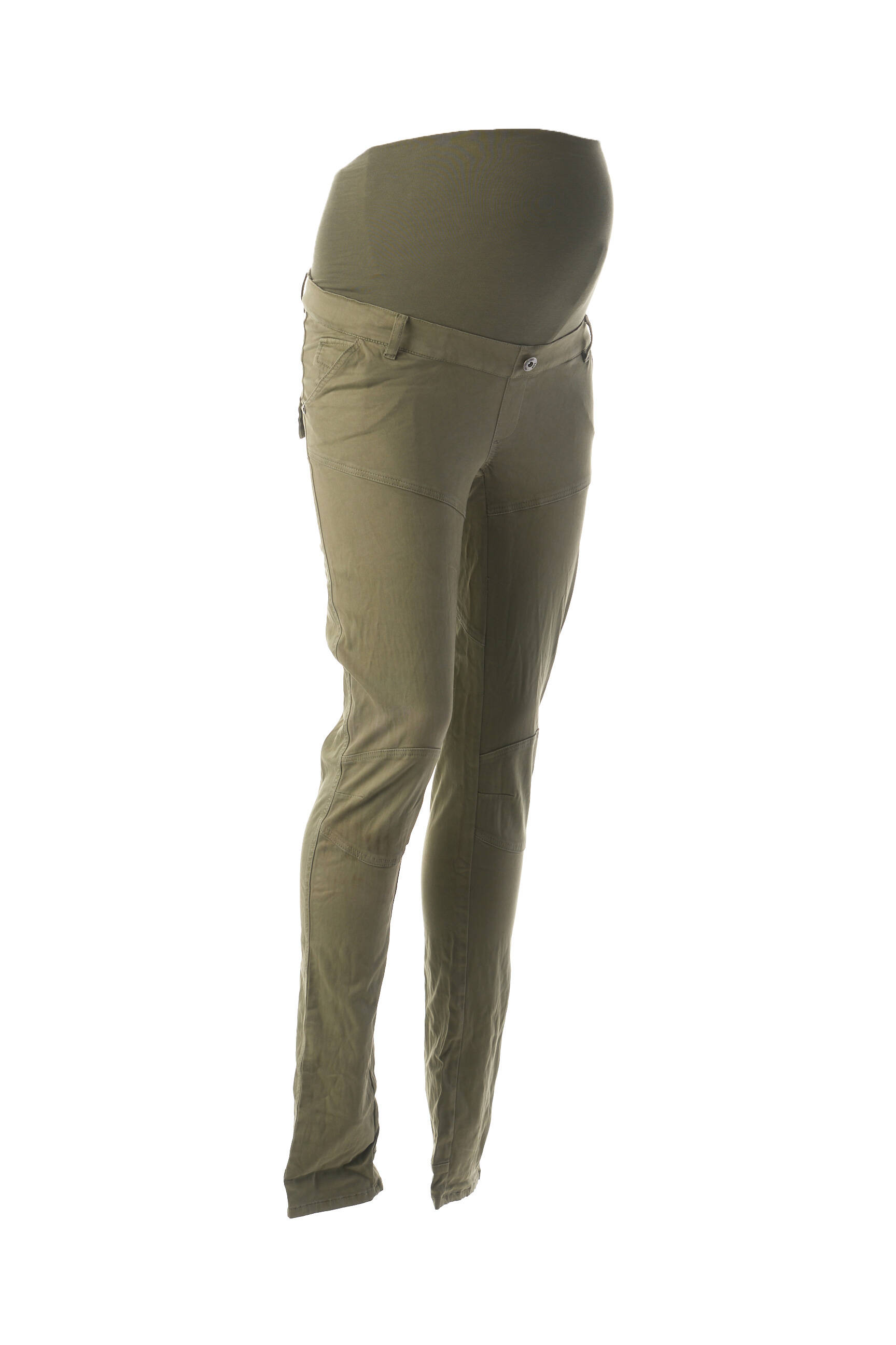 Love2wait Pantalons Maternite Femme couleur vert