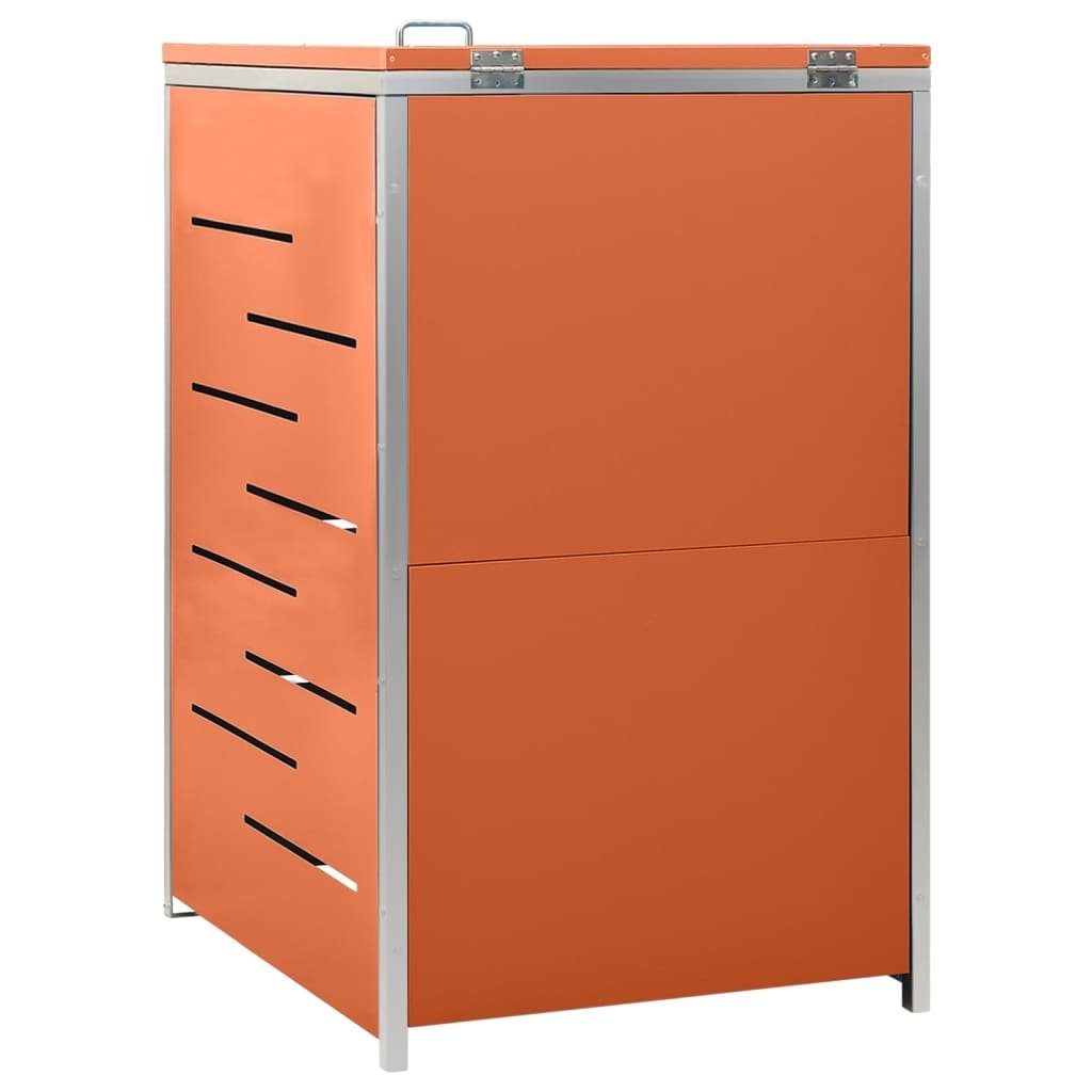 vidaXL Mülltonnenbox Mülltonnenbox für 1 Tonne 69x77,5x115 cm Edelstahl