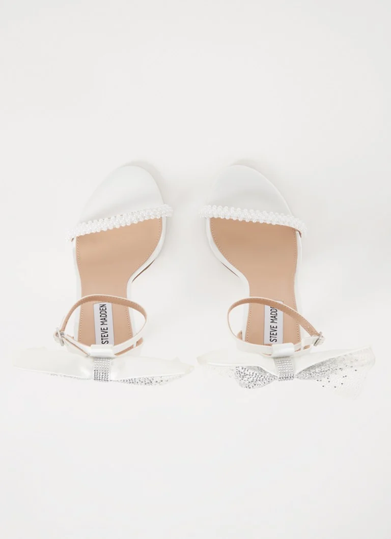 Steve Madden Bellarosa-P satino basutės su cirkoniais