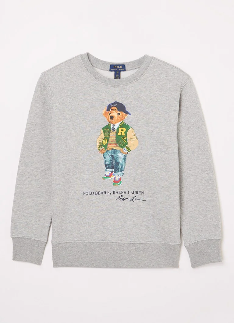 Pulover cu logo-ul Ralph Lauren imprimat