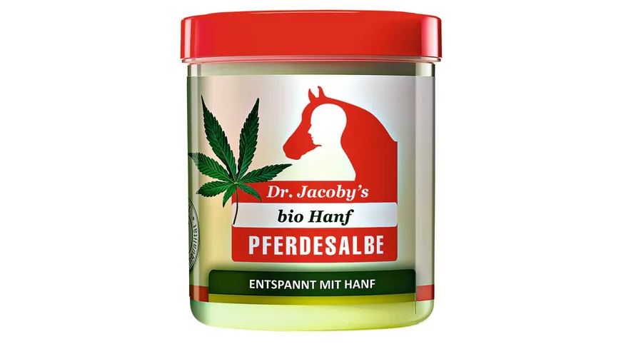 Dr. Jacoby's Pferdesalbe mit Hanf als Kosmetikprodukt in Premiumqualität 200 ml