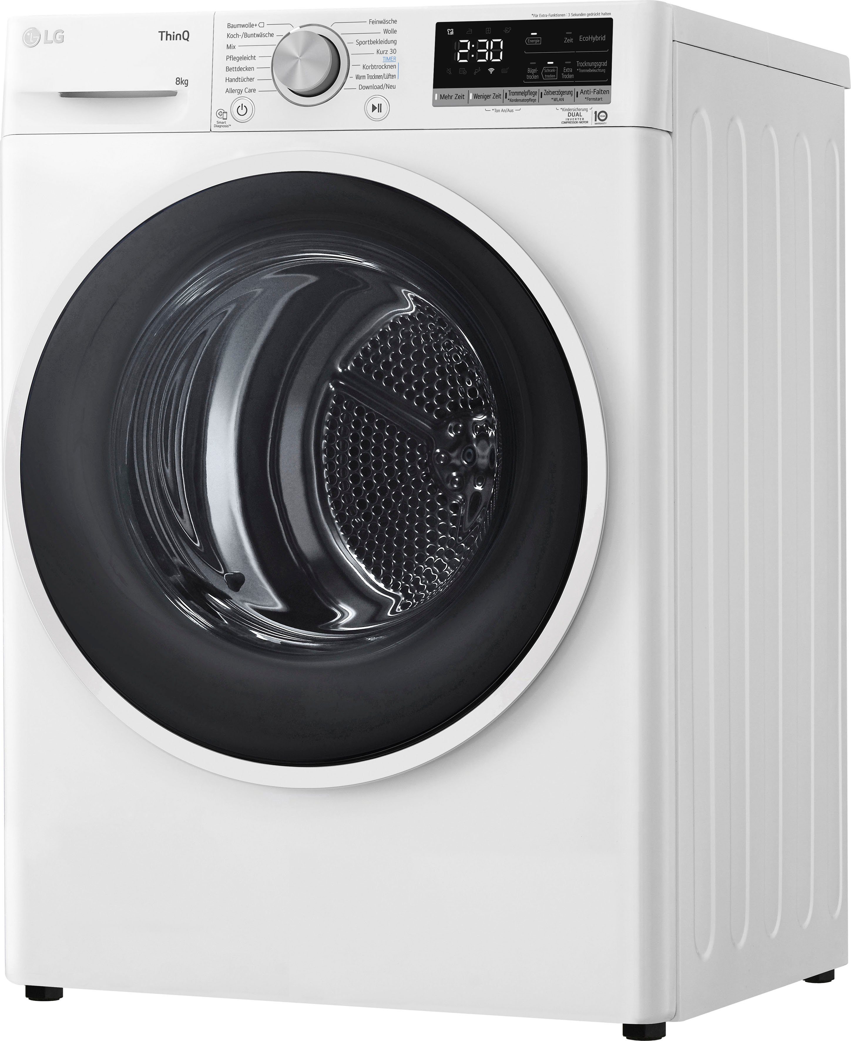 LG Wärmepumpentrockner RT80V9, 8 kg