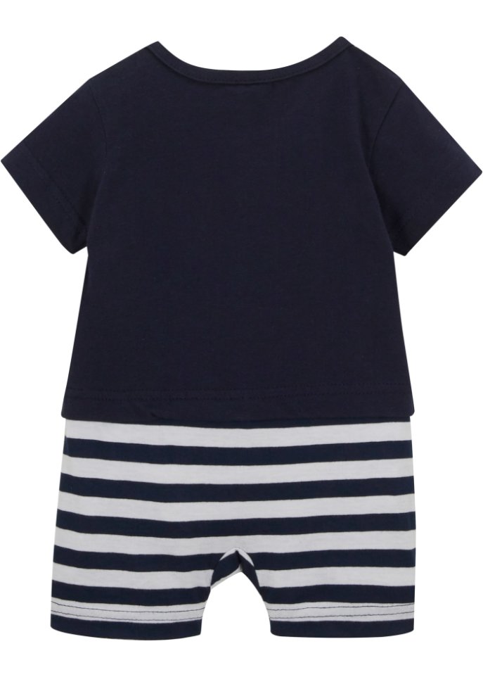 Baby Kurzarm Overall Bio-Baumwolle
