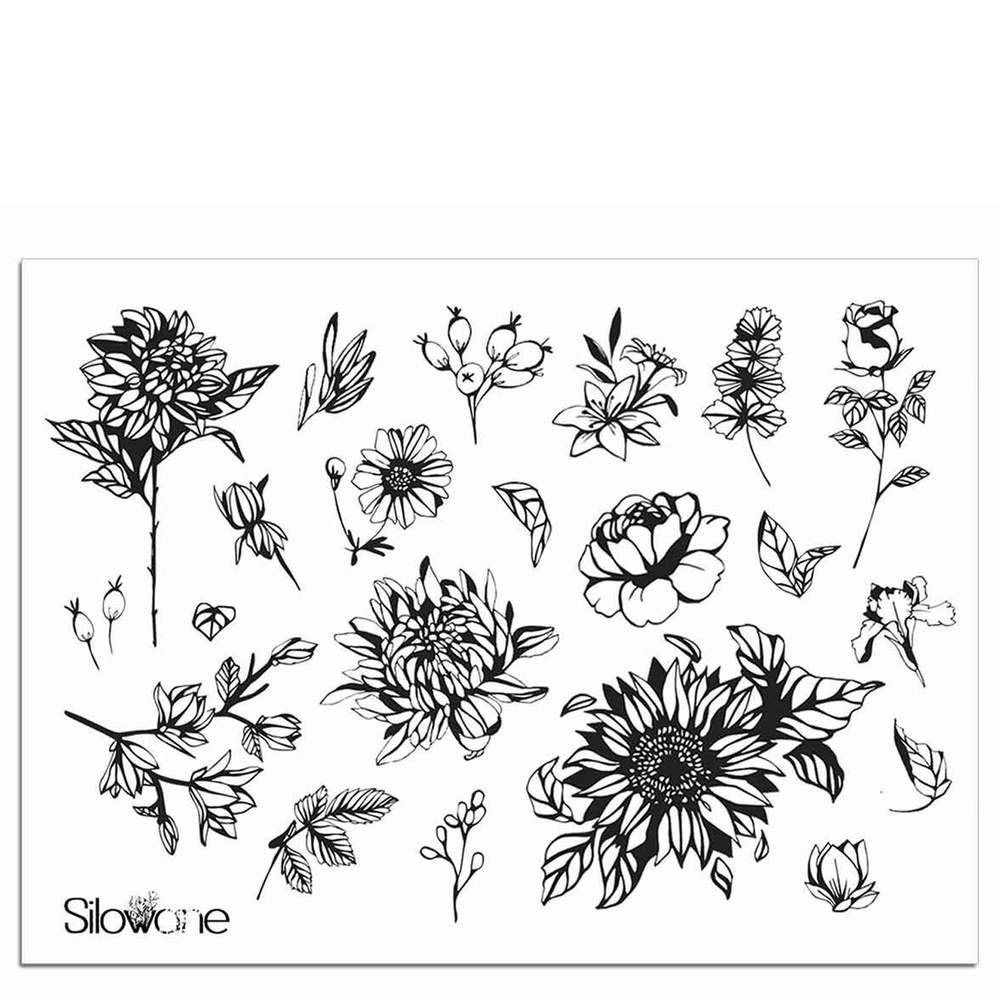 Sioou Mini floral Tatouage éphémère