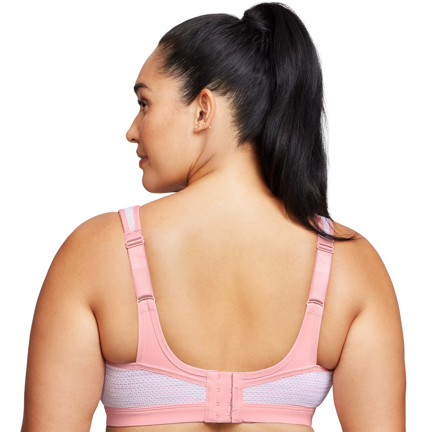 Nahtloser Sport-BH für hohe Belastung - Sanftes Pink
