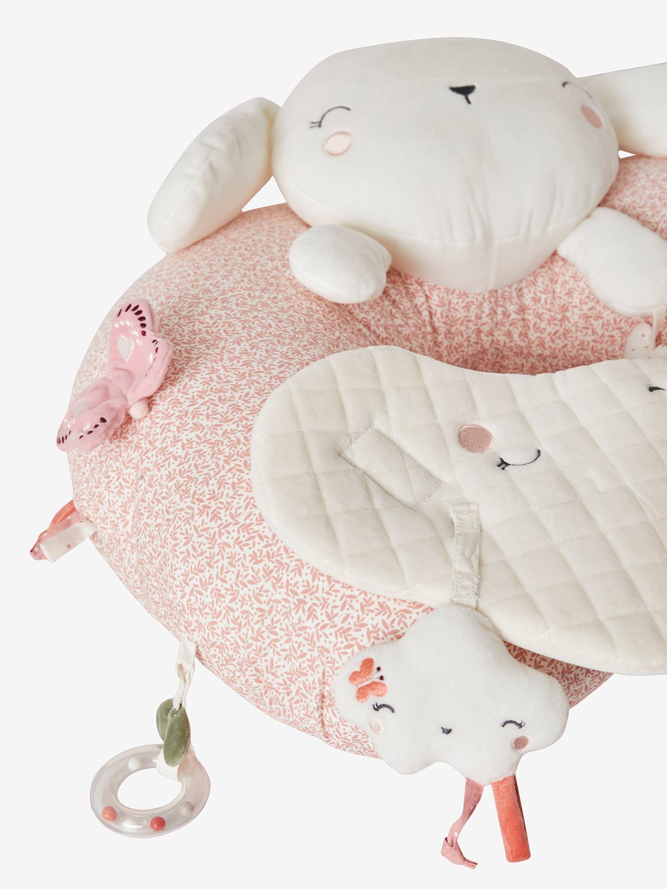 Coussin bébé des découvertes amis de la forêt