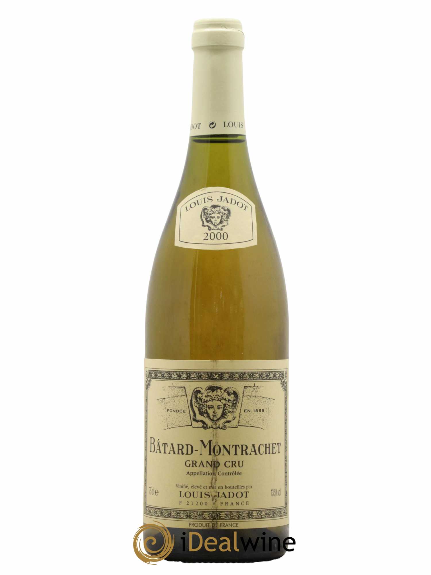 Bâtard-Montrachet Grand Cru Maison Louis Jadot  2000 - Lot de 1 Bouteille
