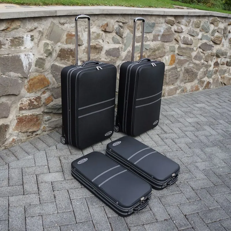 Roadsterbag 4-tlg. Kofferset mit 2 Rollen Volvo C70 II Cabrio (ab Bj. 2005) XXL 146 Liter