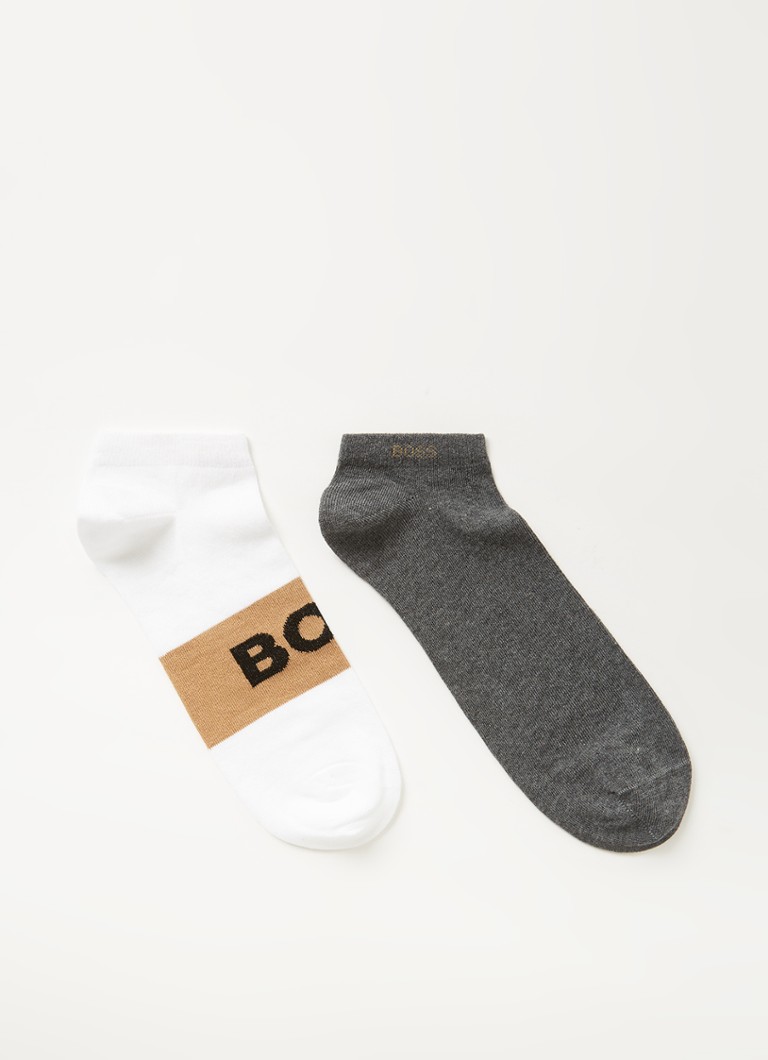 Șosete sport cu logo HUGO BOSS, set de 2