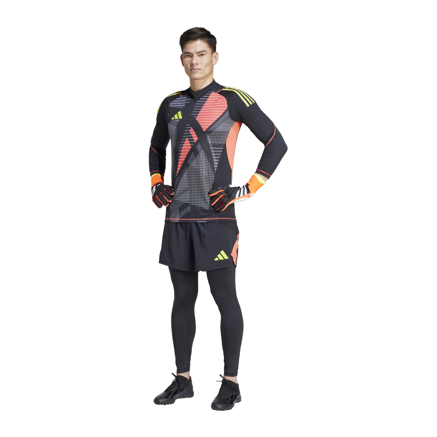 adidas Tiro 24 Pro Tight Torwarthose Schwarz