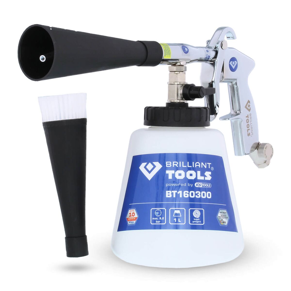Brilliant Tools Druckluft-Reinigungs-Pistole powered by KS Tools