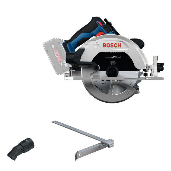 Bosch Blue 06016D0000 GKS18V-68-2 Akku-Kreissäge (ohne Akku und Ladegerät) im Lieferumfang enthalten