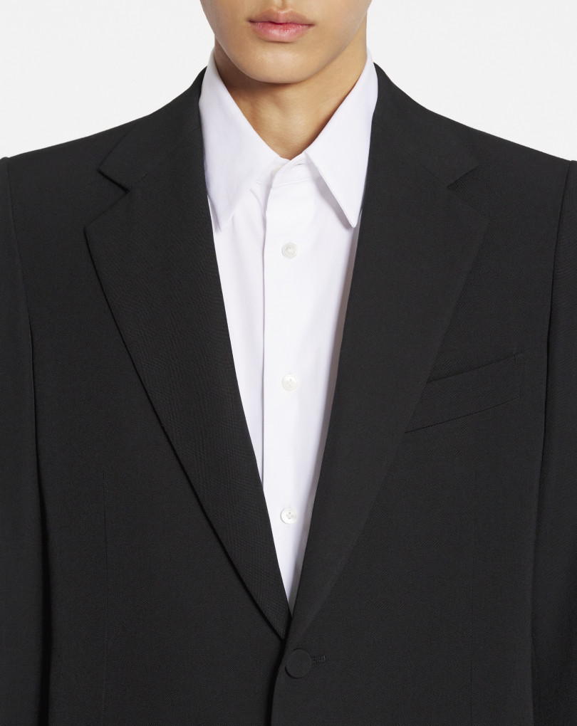 VESTE À SIMPLE BOUTONNAGE AVEC POCHES À RABAT
