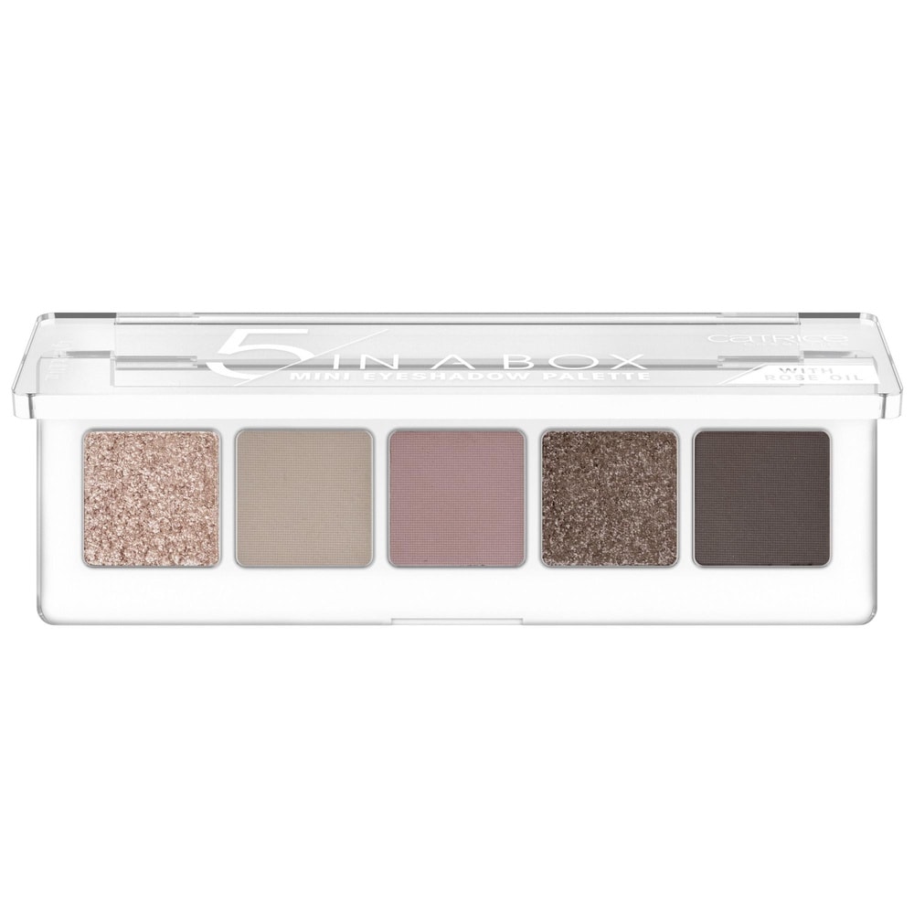 catrice 5 In A Box Mini palette fards à paupières 020 Soft Rose Look Palette d'Ombres à Paupières