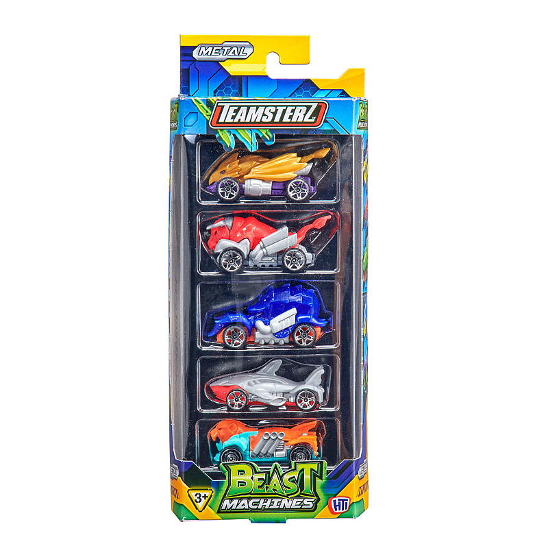 Teamsterz Bil Beast machines 5-pk, Teamsterz