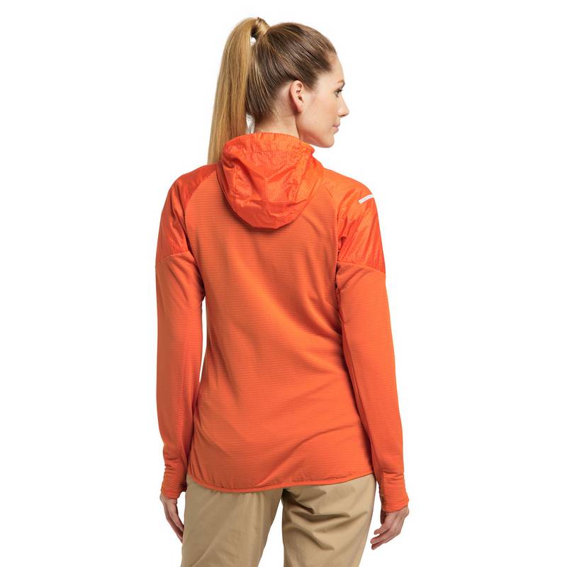 Haglöfs L.I.M Hybrid Hood Fleecejacke Damen