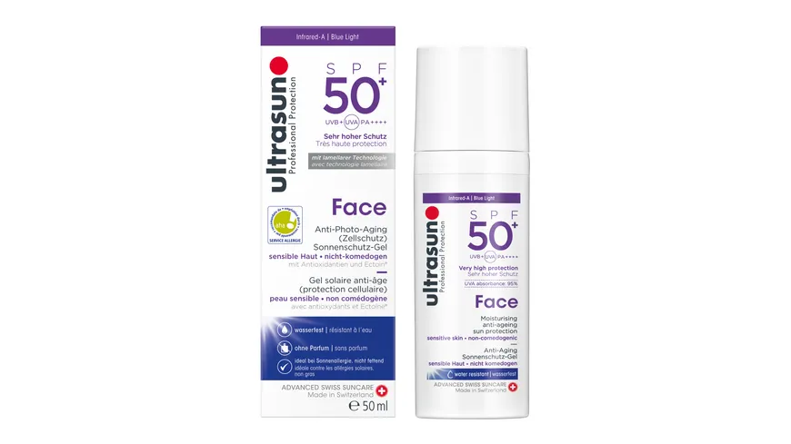 ultrasun Face SPF 50+ 50 ml