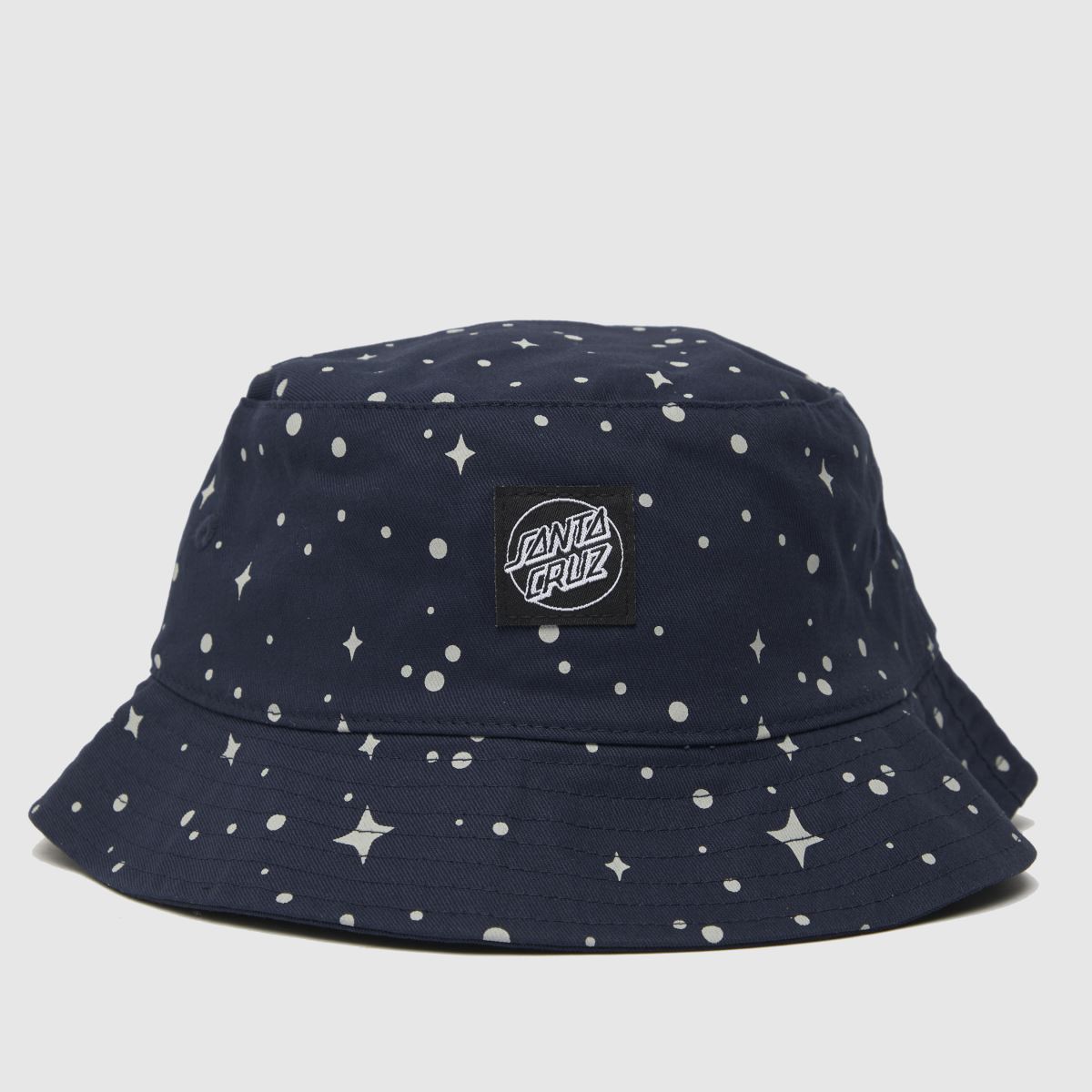 Santa Cruz marinblå och vit kosmisk buckethatt