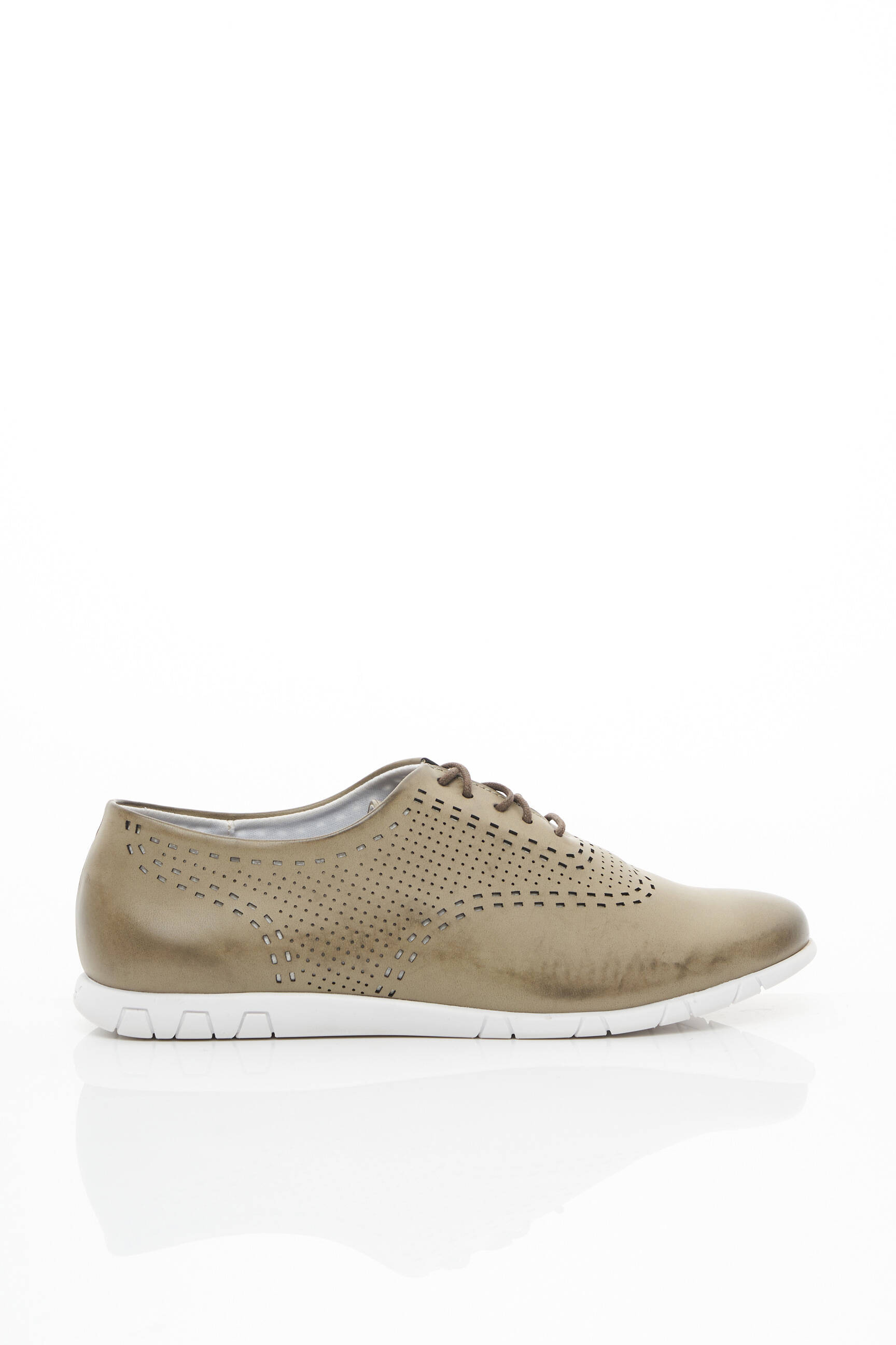 Kickers Derby Femme couleur beige