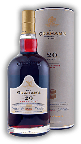 Graham's 20 Years Graham's 20 Years Exquisit gereifter Tawny Port. Alter 20 J. - 0,75	 Liter - Vol 20%