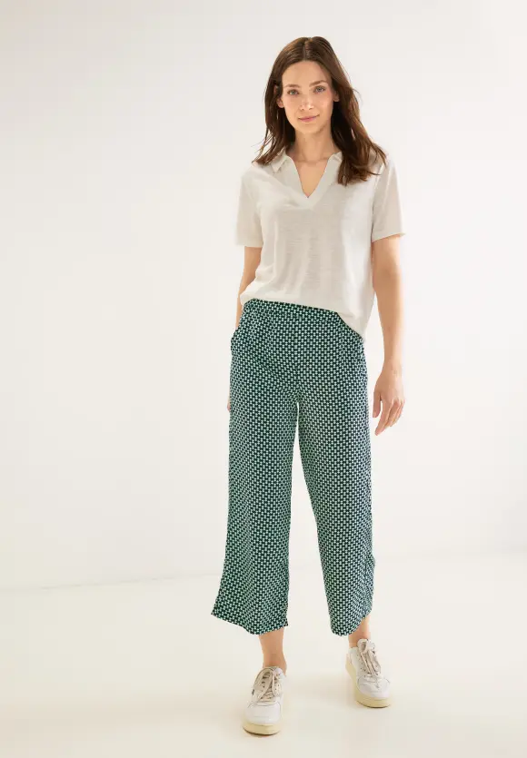 Street One Loose Fit Hose mit Print