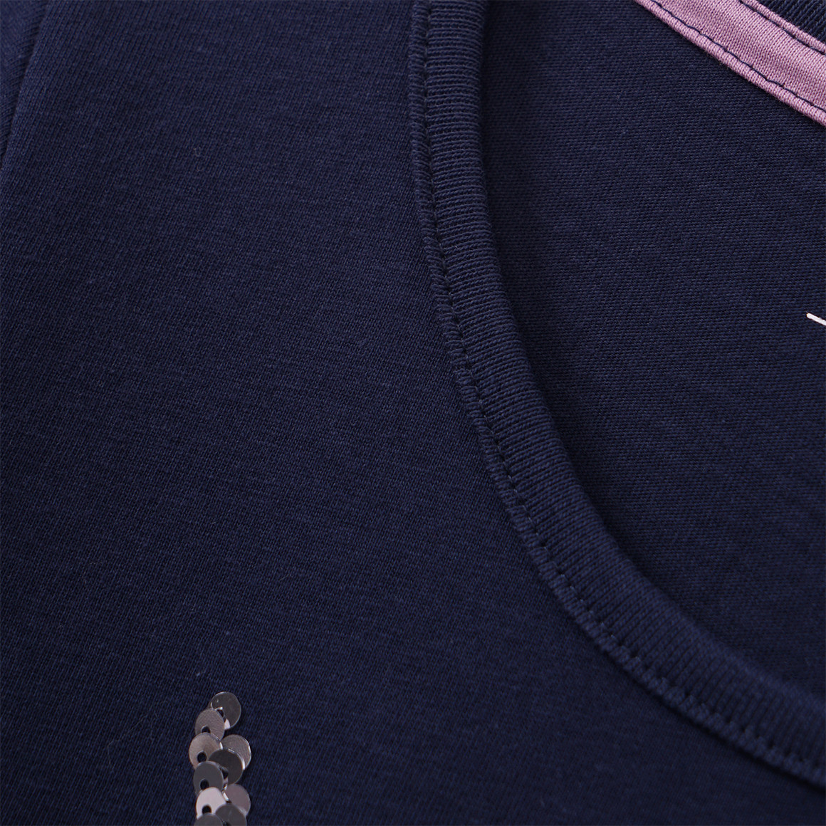 Mädchen Langarmshirt mit Wendepailletten