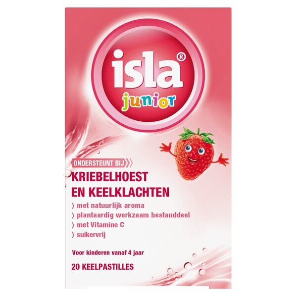 Isla Junior kurkkupastillit Lääkinnällinen laite - 20 kpl