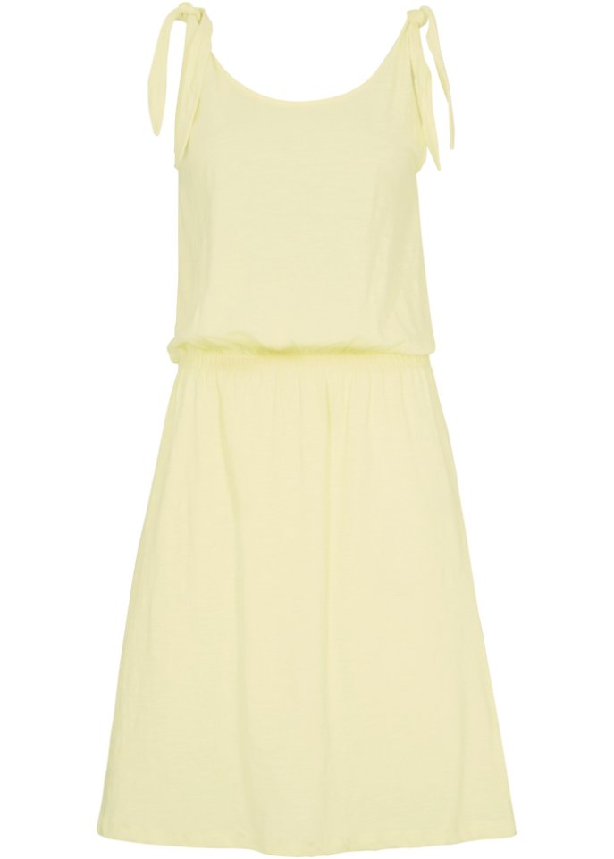 Jersey-Kleid mit Knotendetails