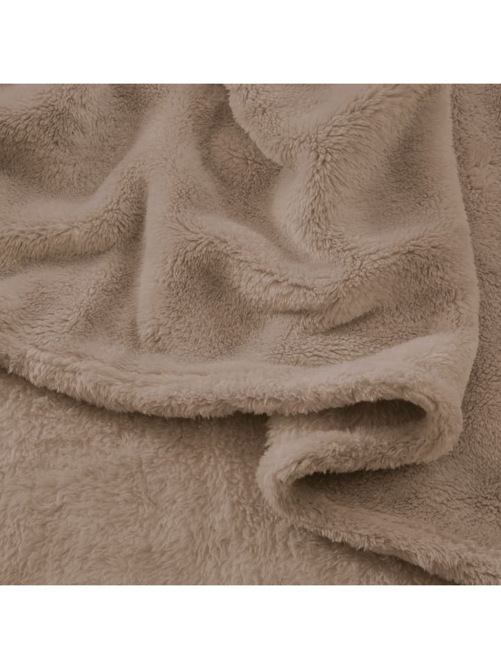 Erwin Müller Wohndecke Salerno in taupe günstig kaufen 130 x 170 cm