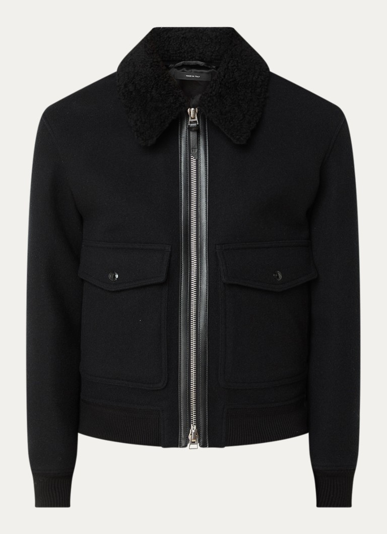 Tom Ford wool jacket with flap pockets