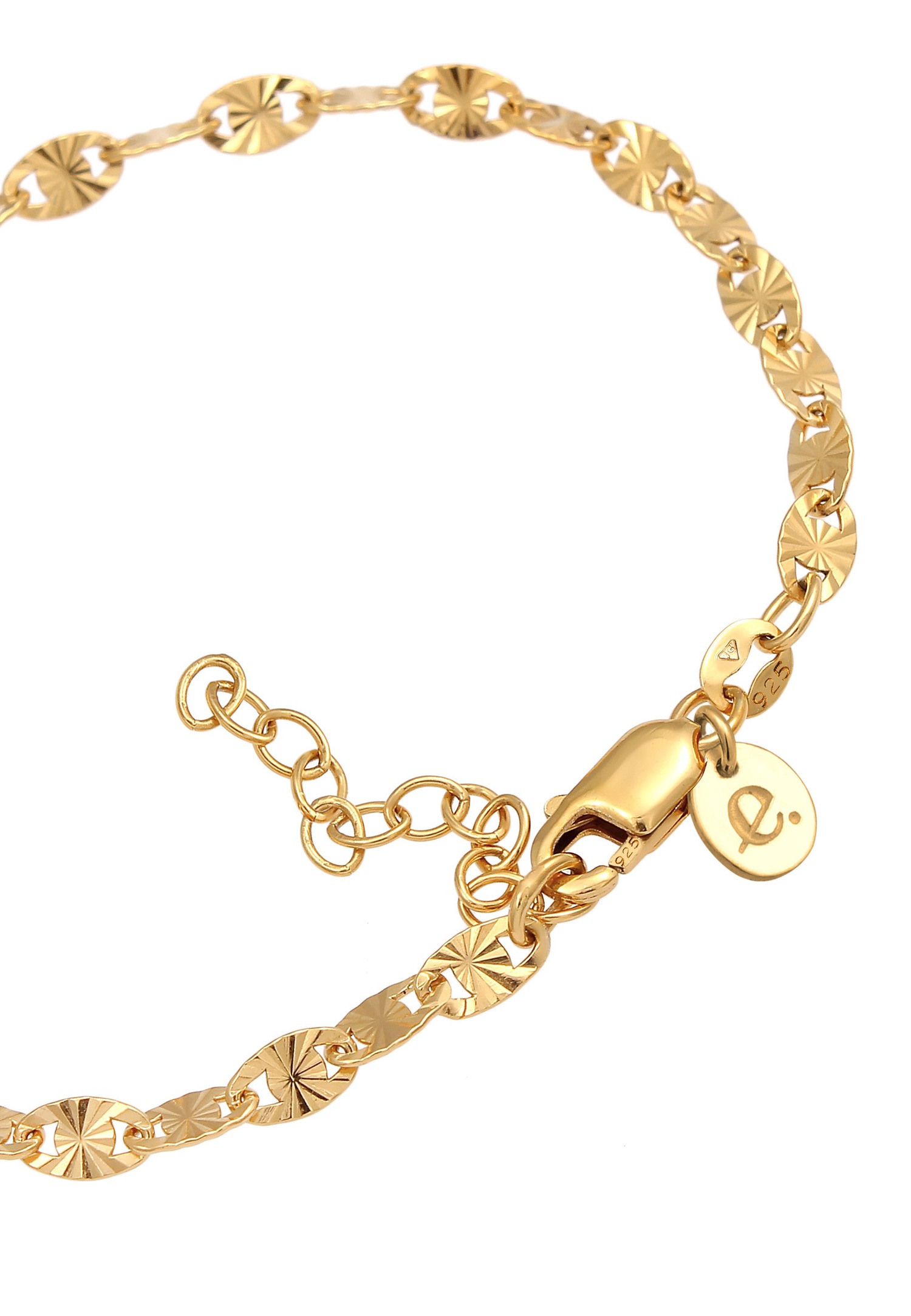 Elli PREMIUM Star Design of Feminine Links in 925/1000 Solid Silver