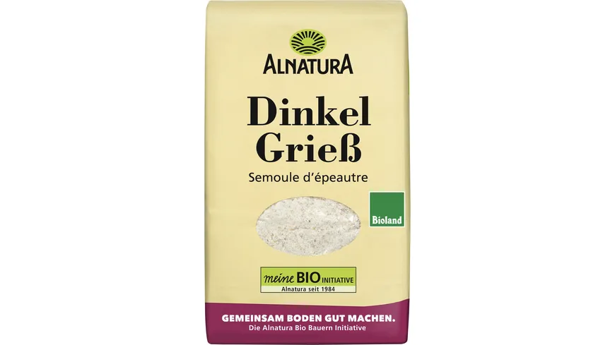 Alnatura Bio Bioland-Dinkelgrieß 500 g