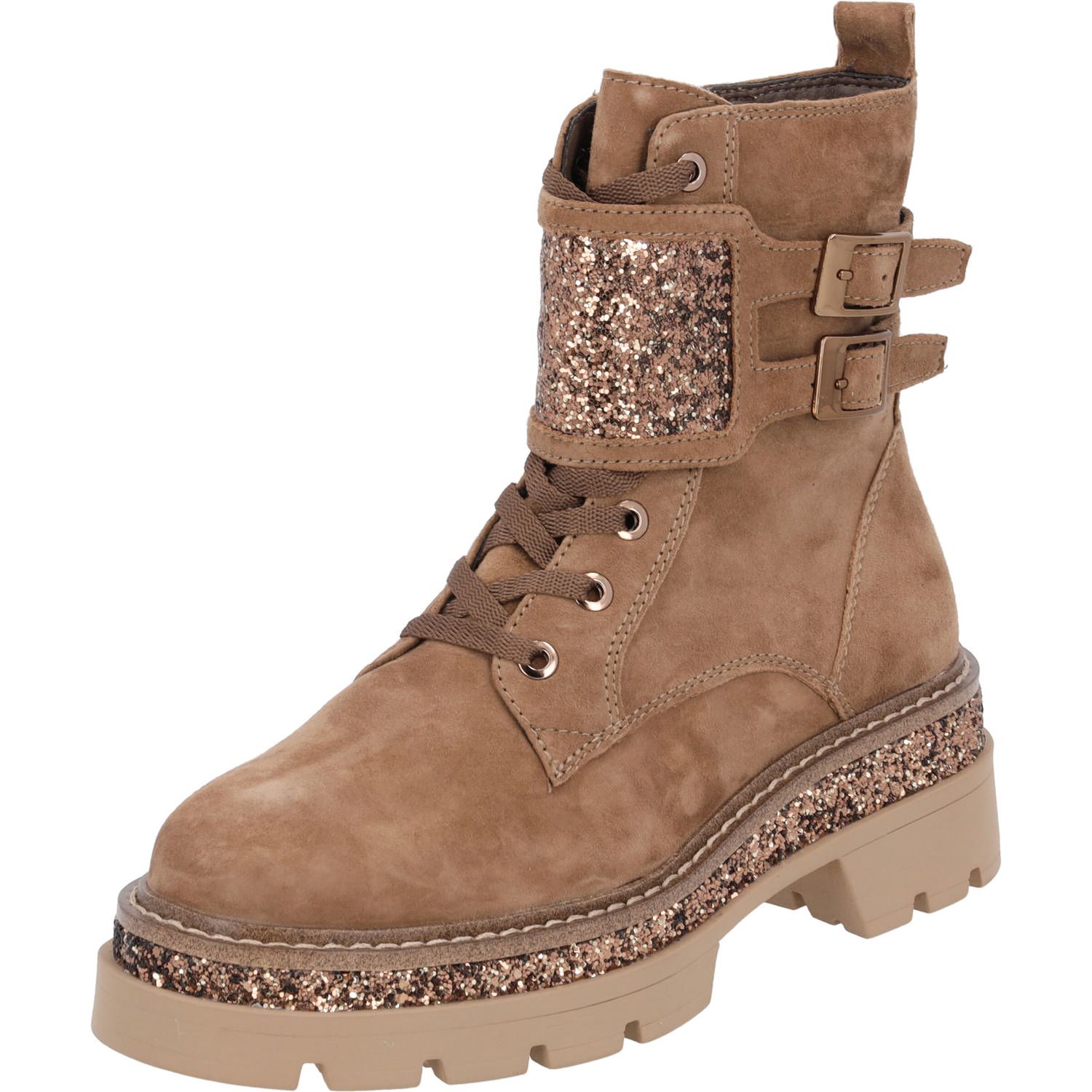 Tamaris 25220, Stiefeletten, Damen, Braun (Cognac/Glam)