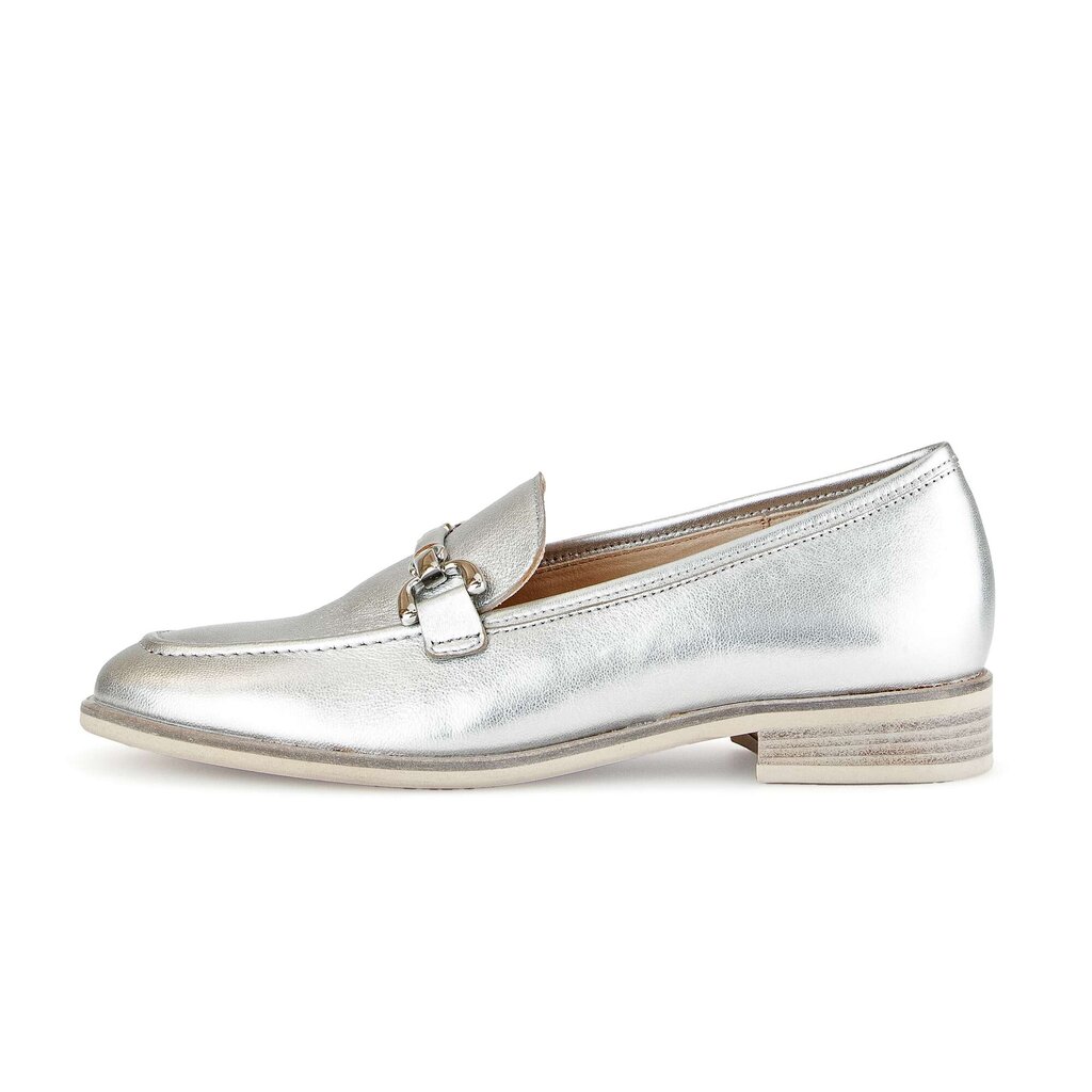 Gabor fashion Slipper silber