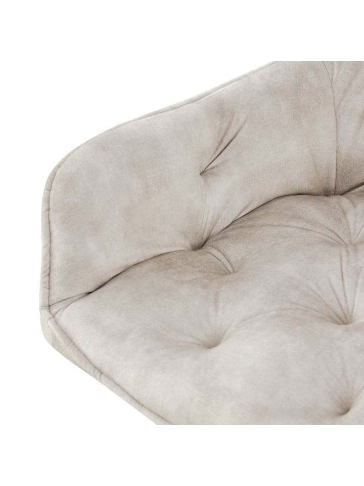 B&D Home 2er-Set: Drehstuhl DIETER in Grau - (B)56 x (H)84 x (T)61 cm günstig kaufen onesize