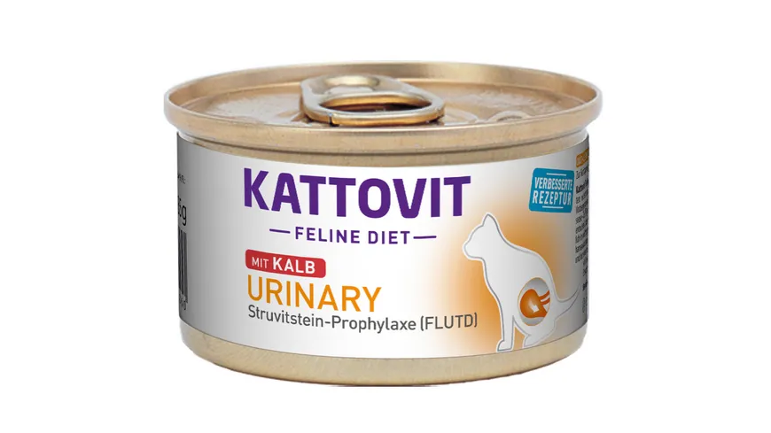Kattovit Katzennassfutter Feline Diet Urinary mit Kalb 85 g