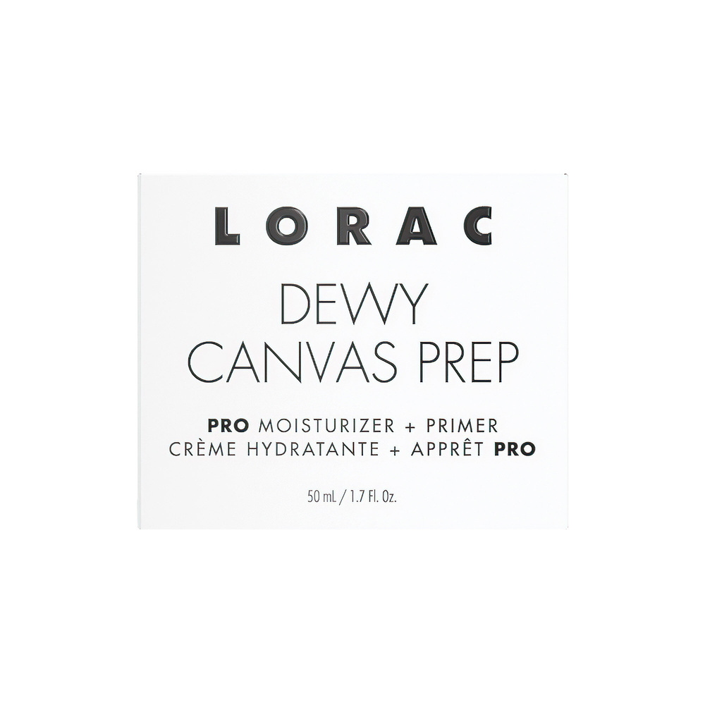 lorac Dewy Canvas Prep Moisturizer + Primer -Iced Pistachio Crème Hydratante et base pour le visage