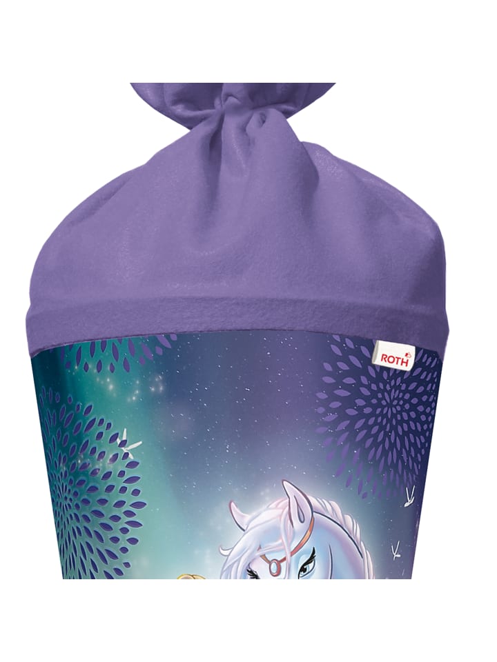 ROTH Schultüte groß Königin im Eis 70 cm, Glitter in Blau günstig kaufen onesize